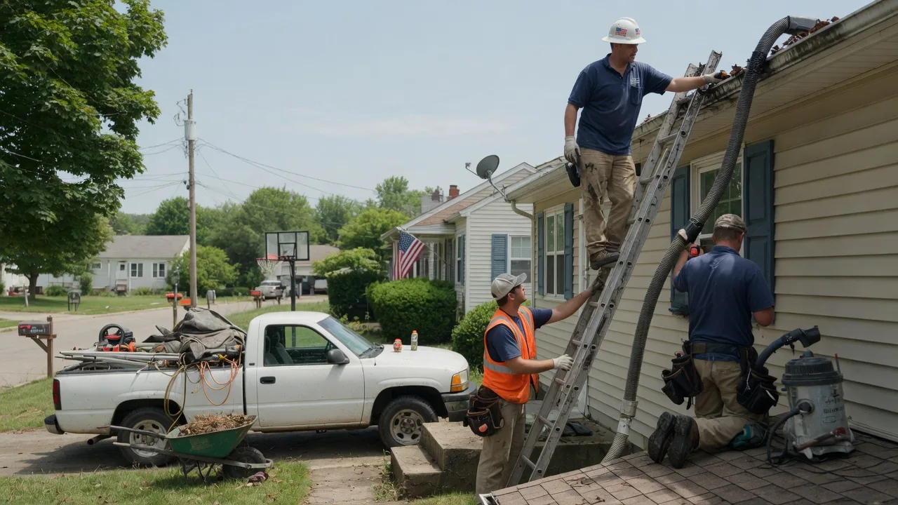 Gutter Installation in Spottsville, KY near me